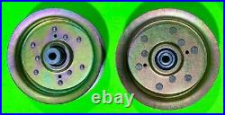 Z254f Deck Rebuild Kit Cast Iron Spindles, Lift Blades, Pulleys Belt